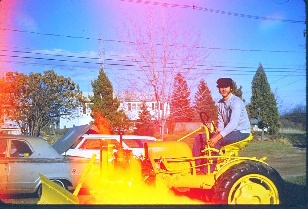 Bill on a Tractor