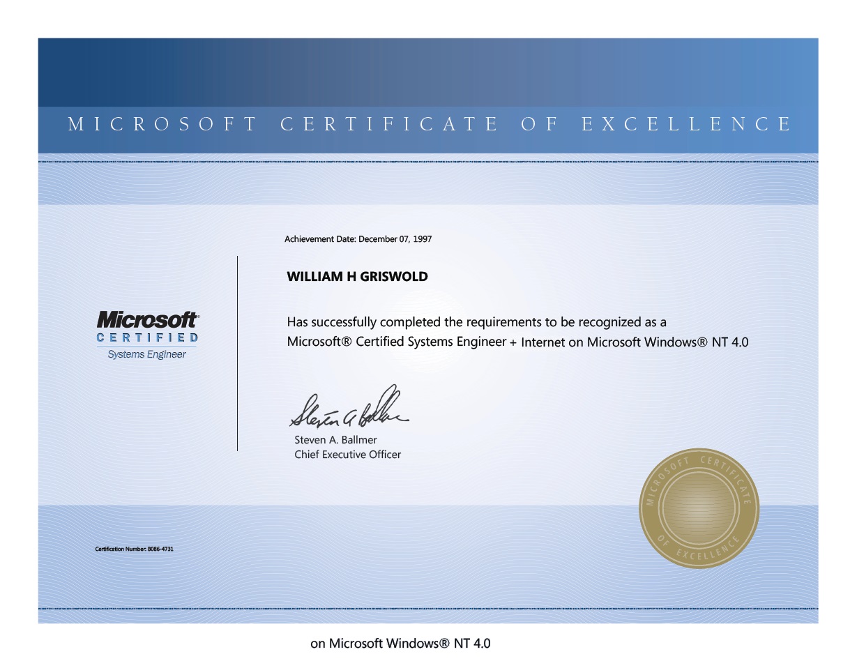 Internet security with windows nt
